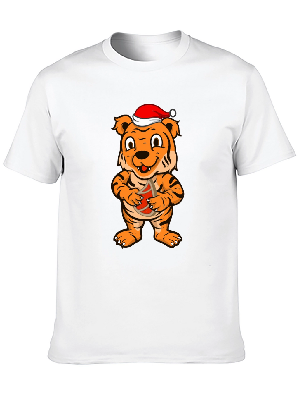 Festive Tiger Graphic Tee