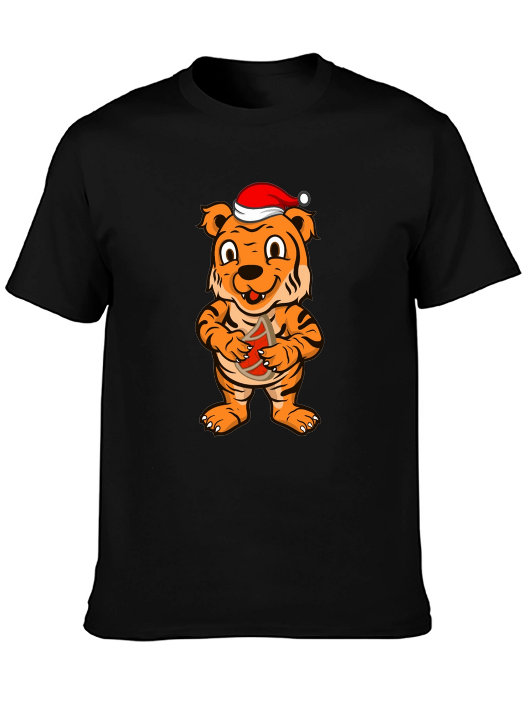 Festive Tiger Graphic Tee
