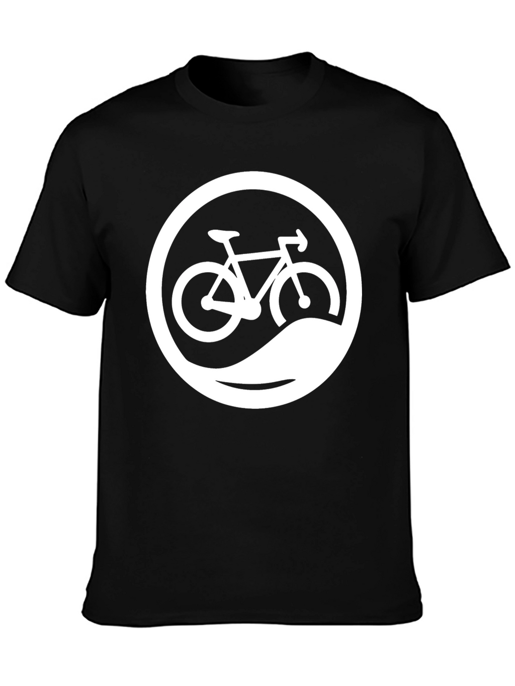 Cool Bike Graphic Black Tee