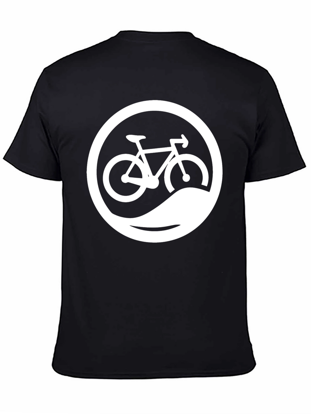 Cool Bike Graphic Black Tee