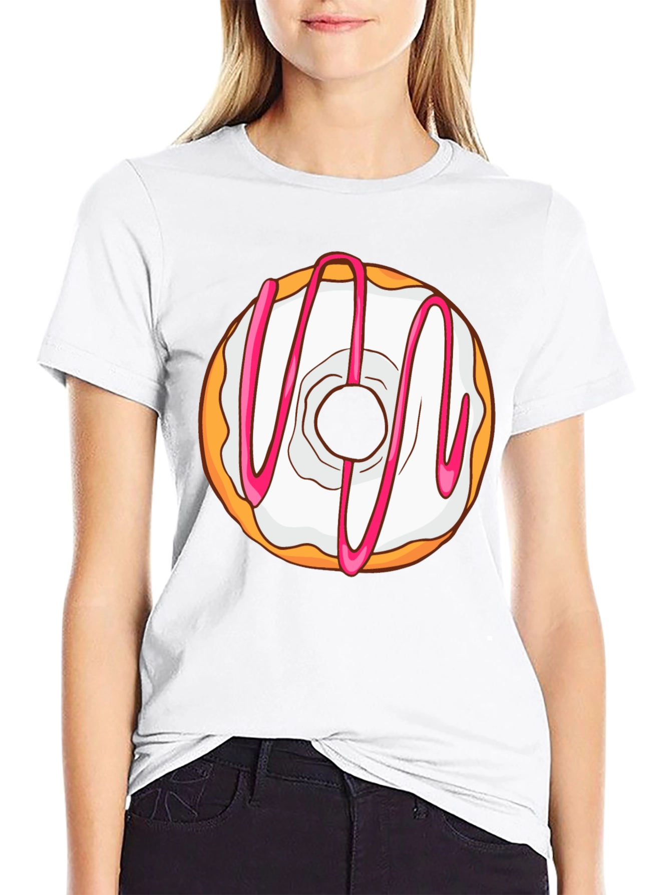 Donut Graphic Tee - Sweet Treat T-Shirt