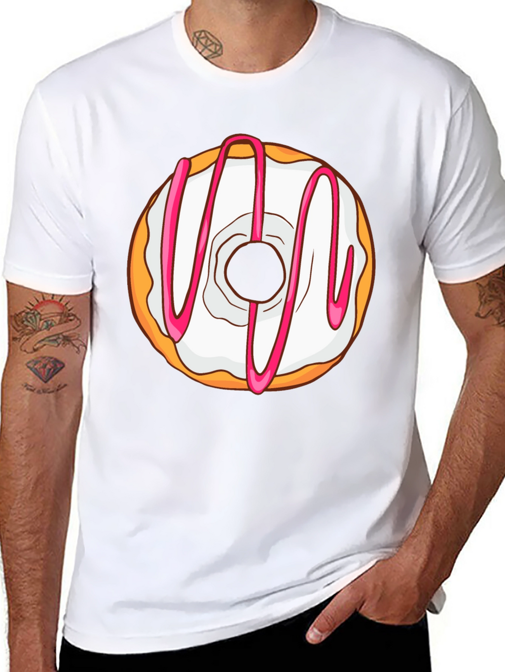 Donut Graphic Tee - Sweet Treat T-Shirt