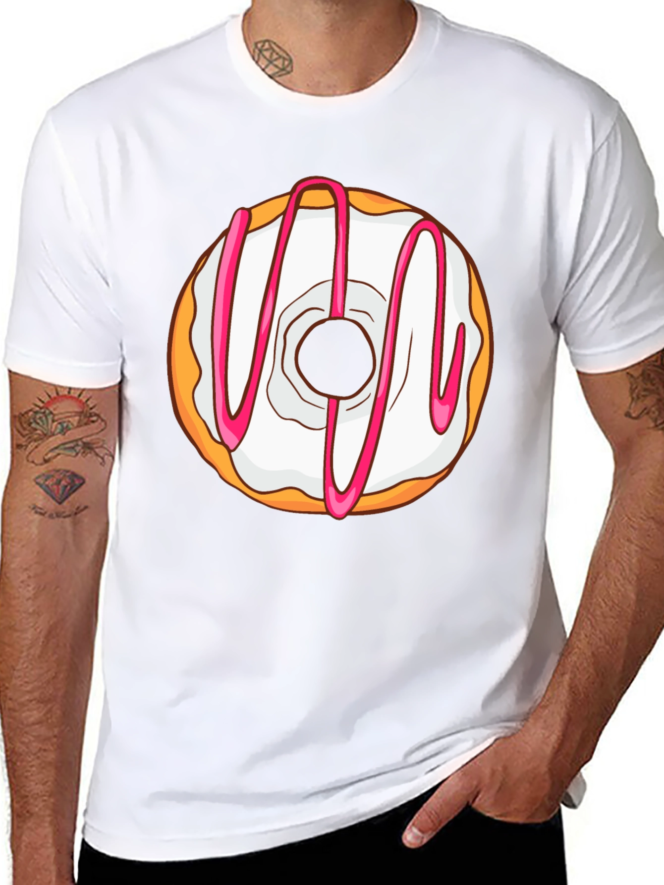 Donut Graphic Tee - Sweet Treat T-Shirt