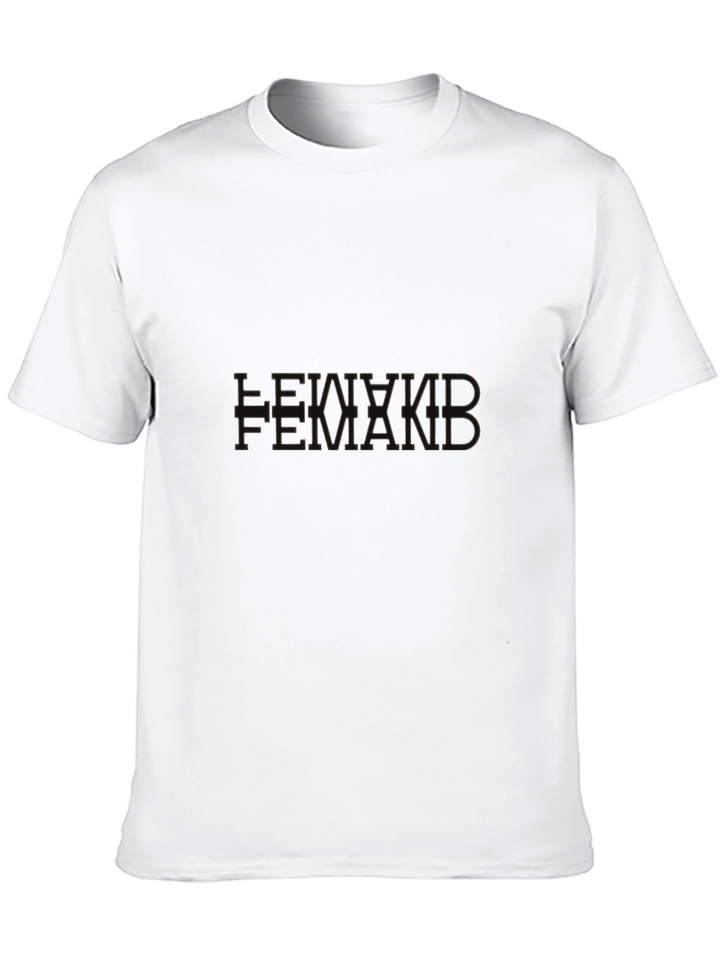Black Graphic Tee:  LEWMKID FEMAKID Design