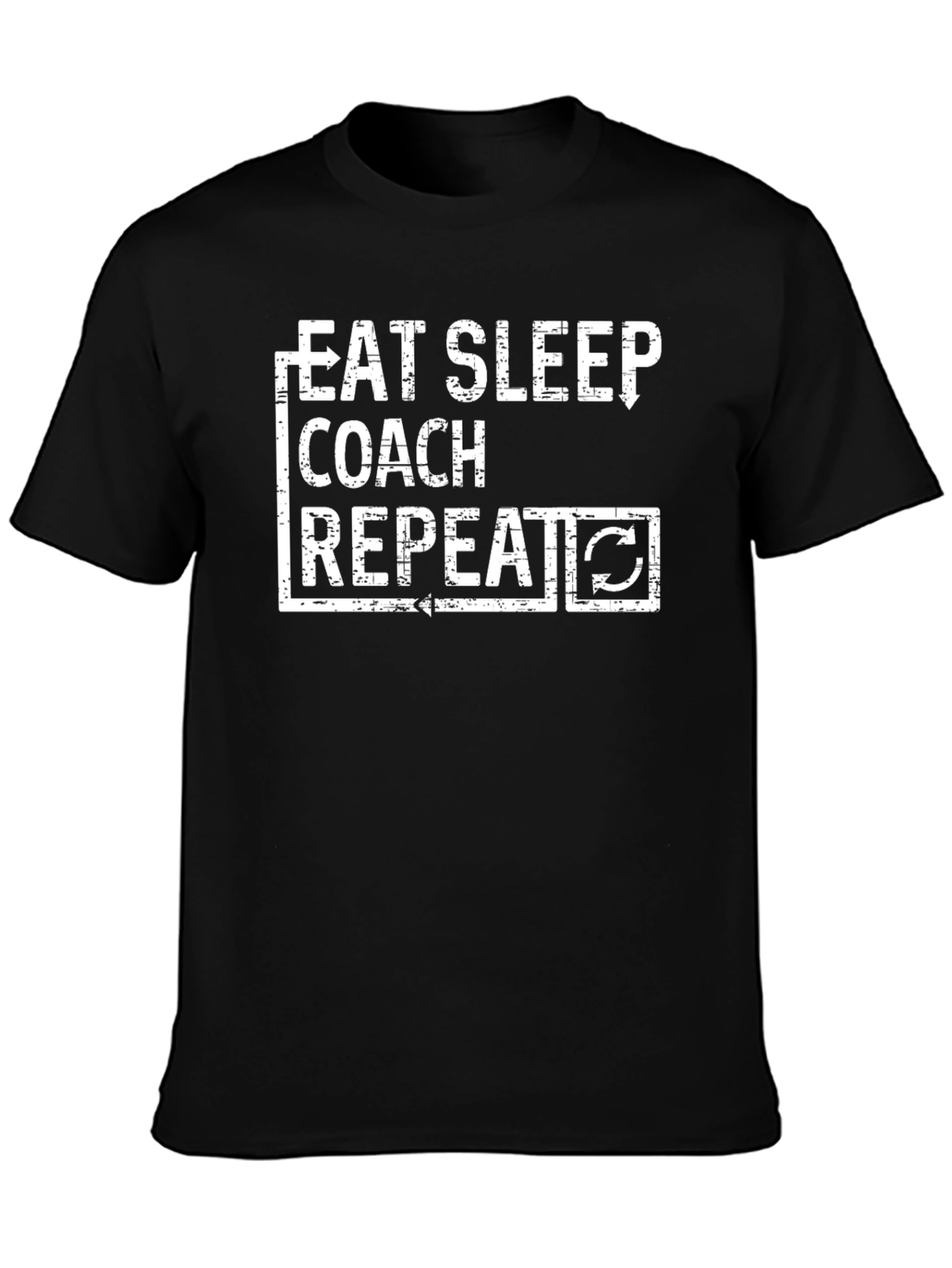 Eat Sleep Coach Repeat T-Shirt