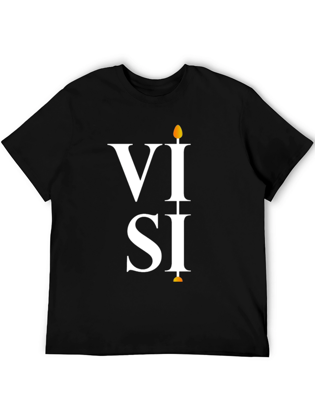 Visi Candle Graphic T-Shirt - Modern Streetwear