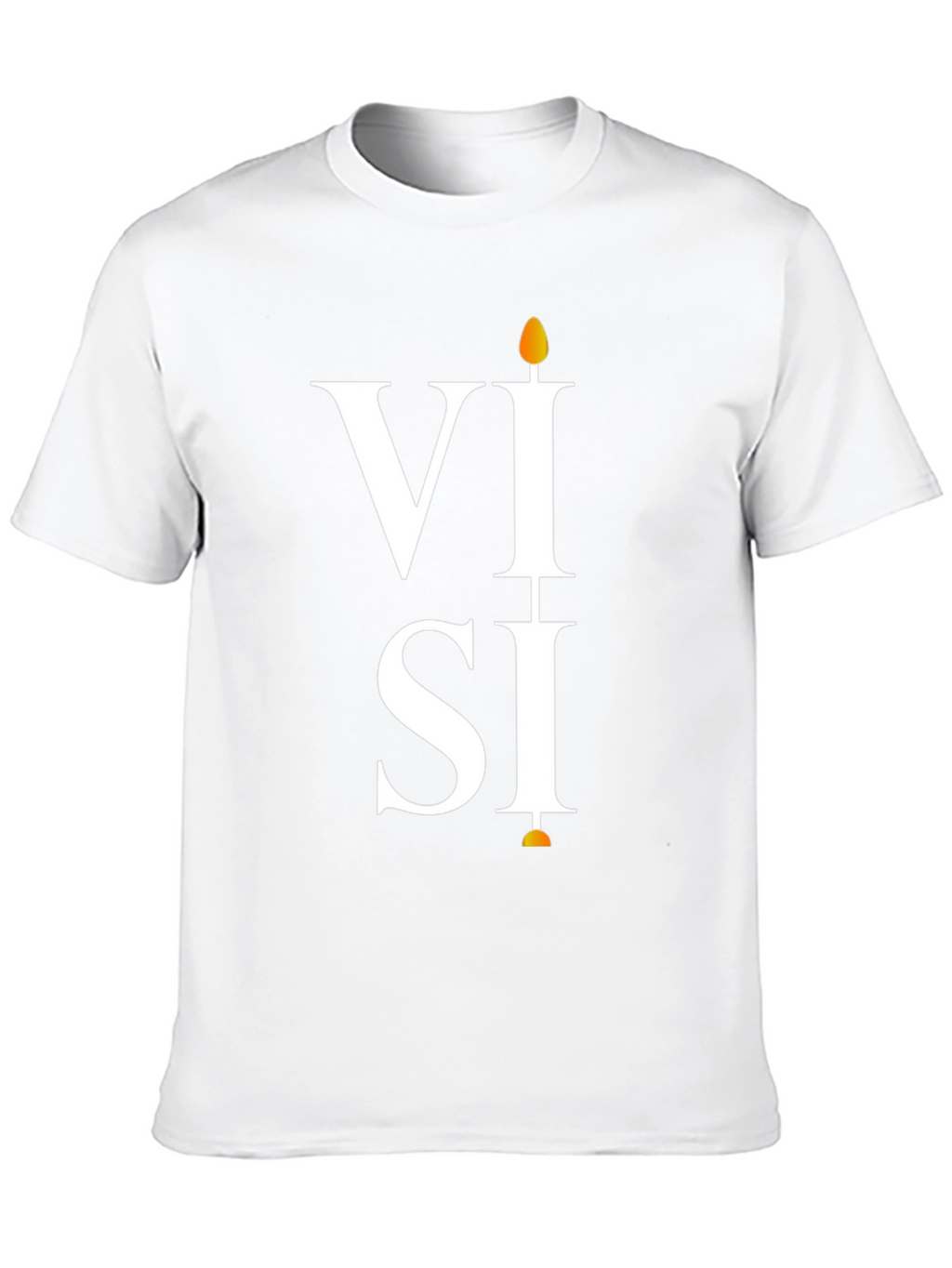 Visi Candle Graphic T-Shirt - Modern Streetwear