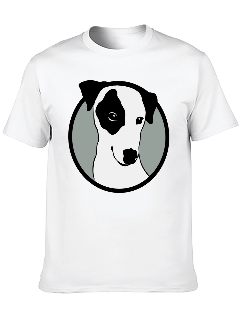 Dog Graphic Black T-Shirt