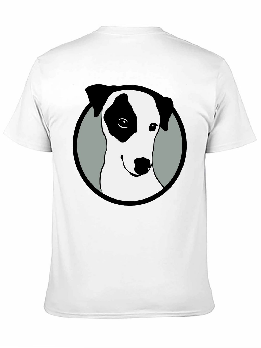 Dog Graphic Black T-Shirt
