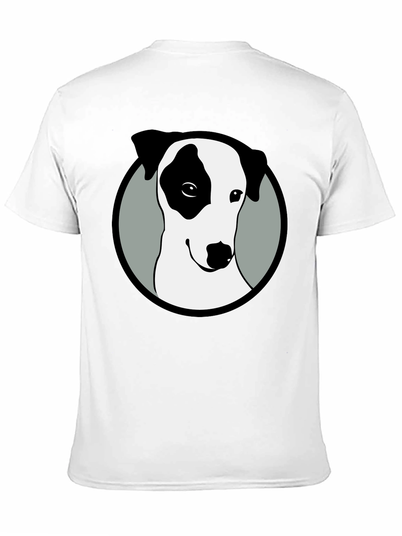 Dog Graphic Black T-Shirt