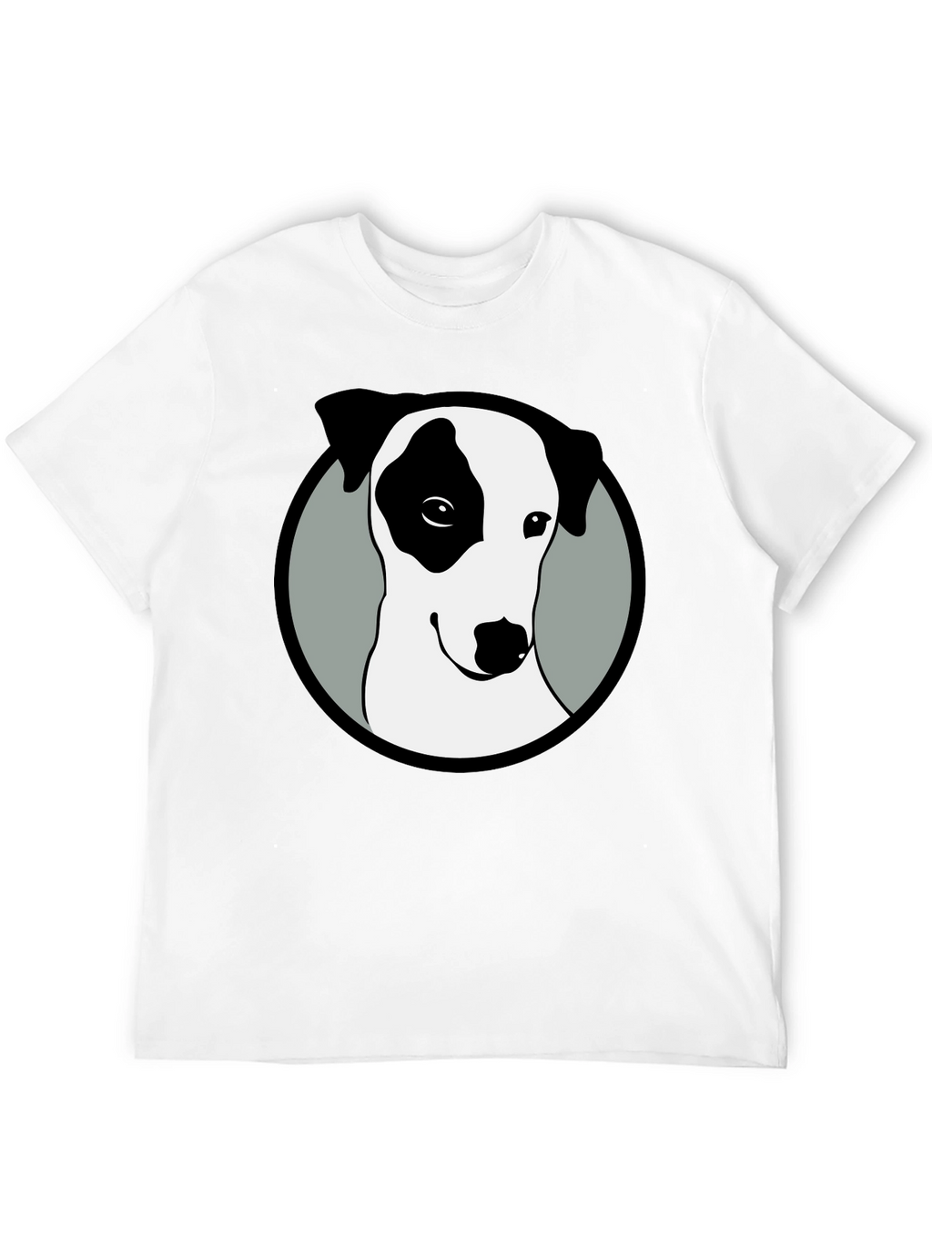 Dog Graphic Black T-Shirt