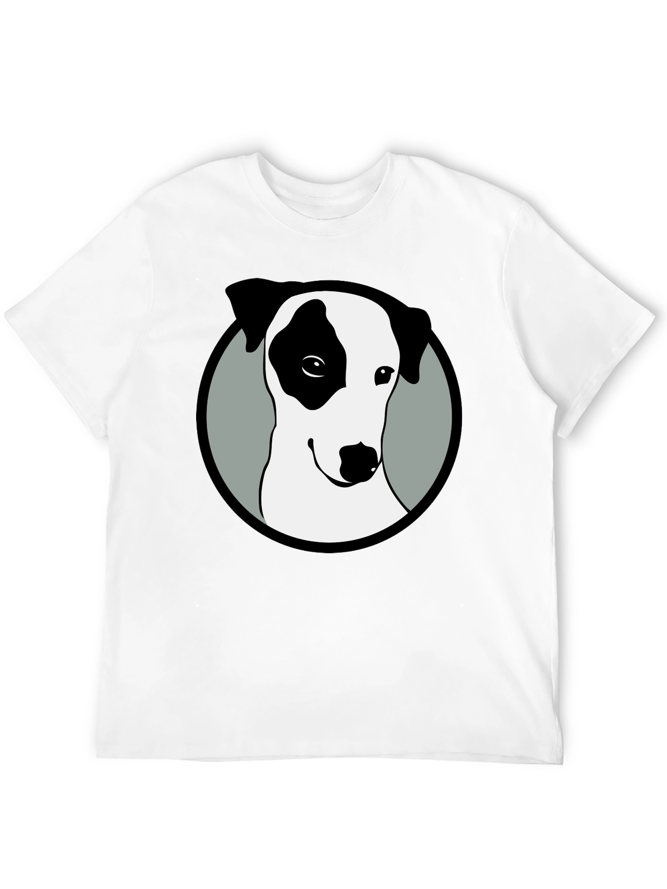 Dog Graphic Black T-Shirt