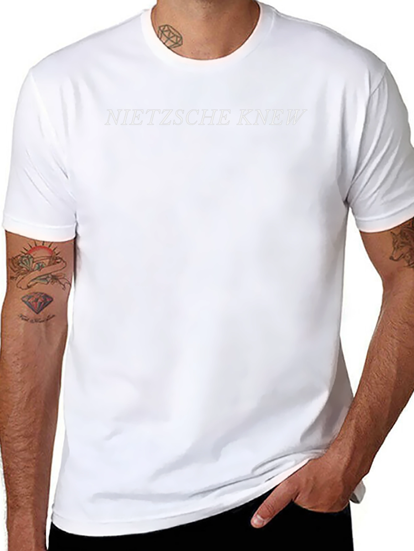 Nietzsche Knew Black T-Shirt