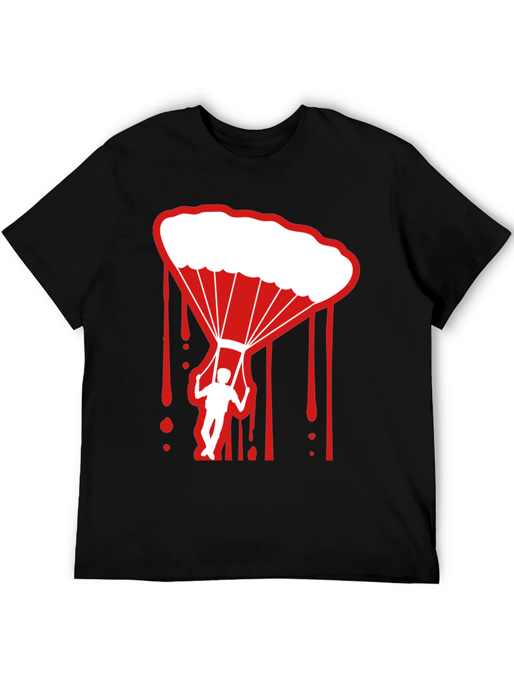 Parachute Graphic Tee - Skydiving Adventure Shirt
