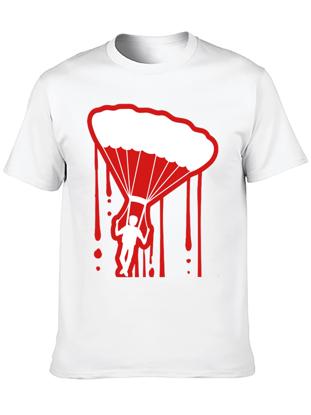 Parachute Graphic Tee - Skydiving Adventure Shirt
