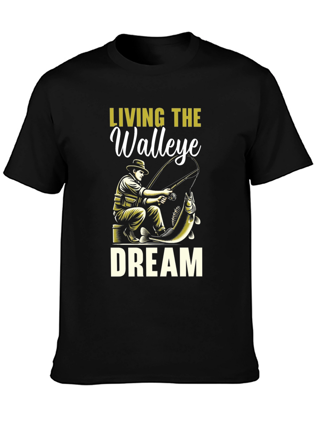 Living the Walleye Dream Graphic T-Shirt