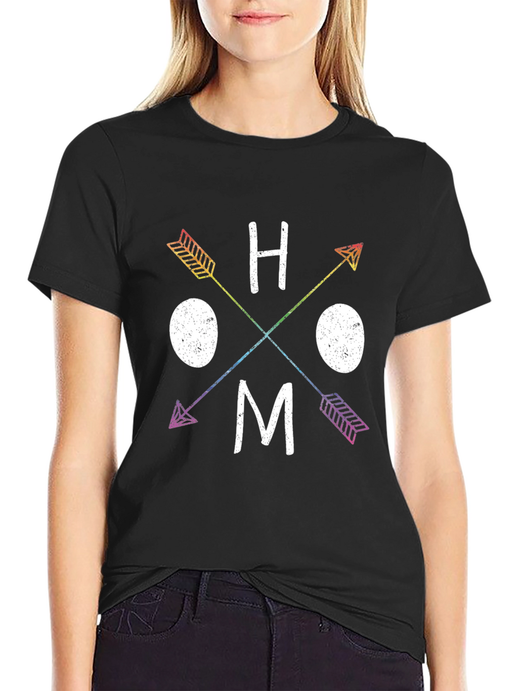 Rainbow Arrow HOMO T-Shirt - Pride Apparel