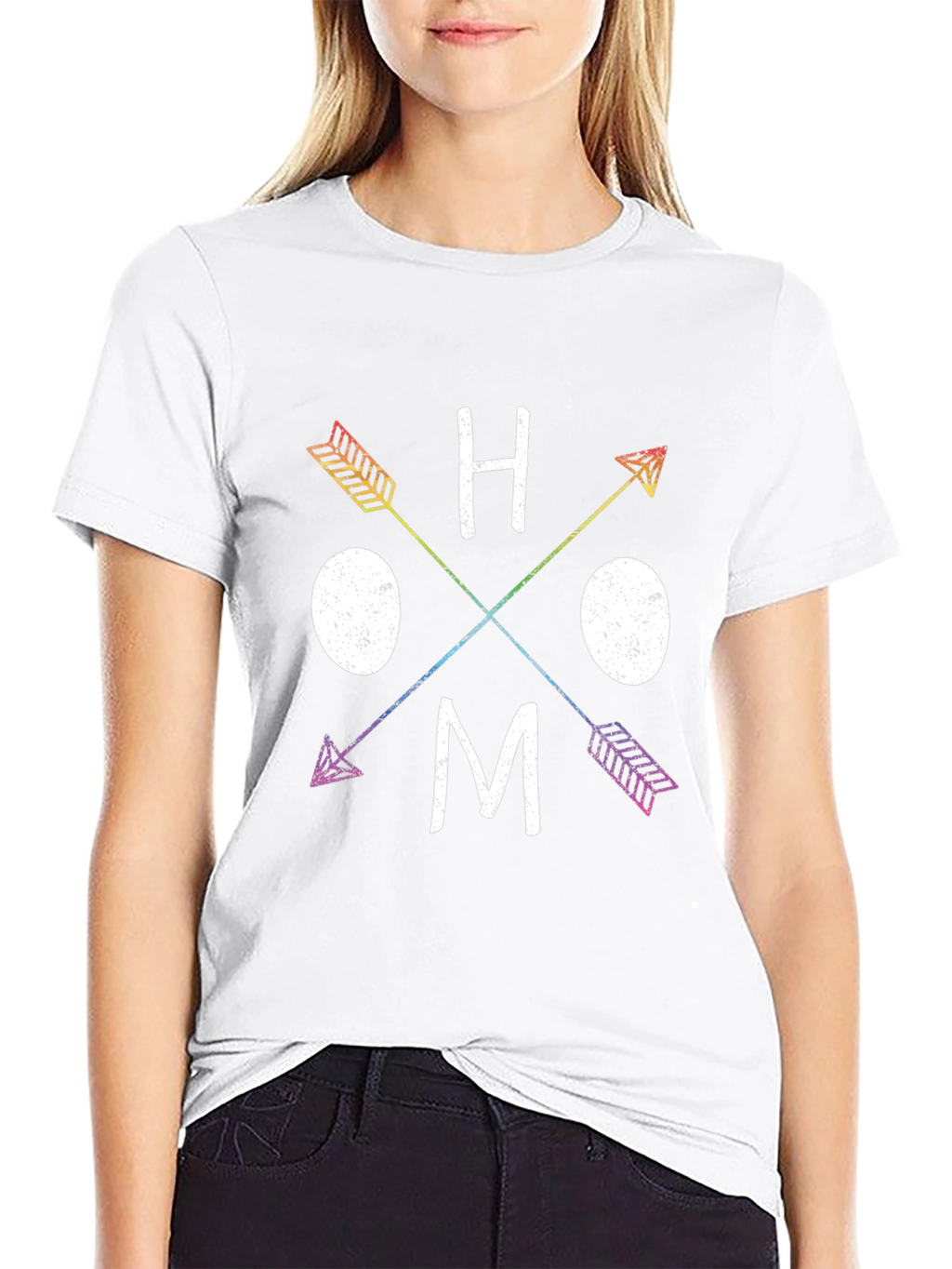 Rainbow Arrow HOMO T-Shirt - Pride Apparel