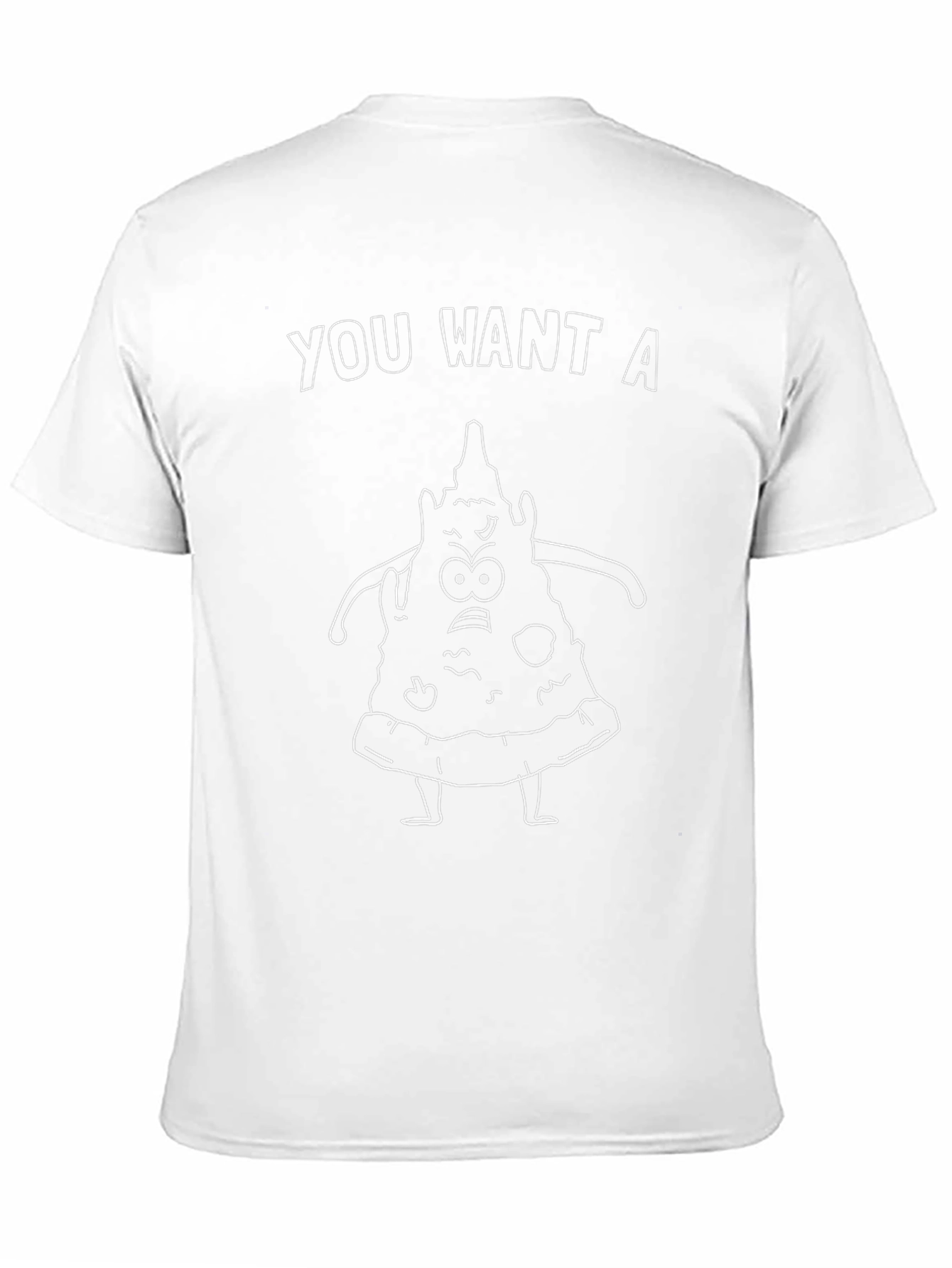 Funny Pizza Slice Graphic T-Shirt