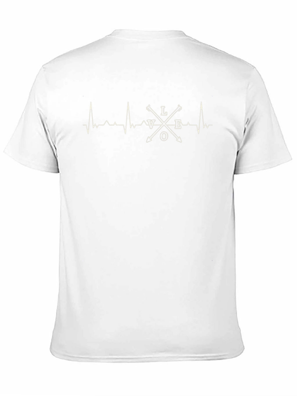 Love Heartbeat Arrow Graphic Tee