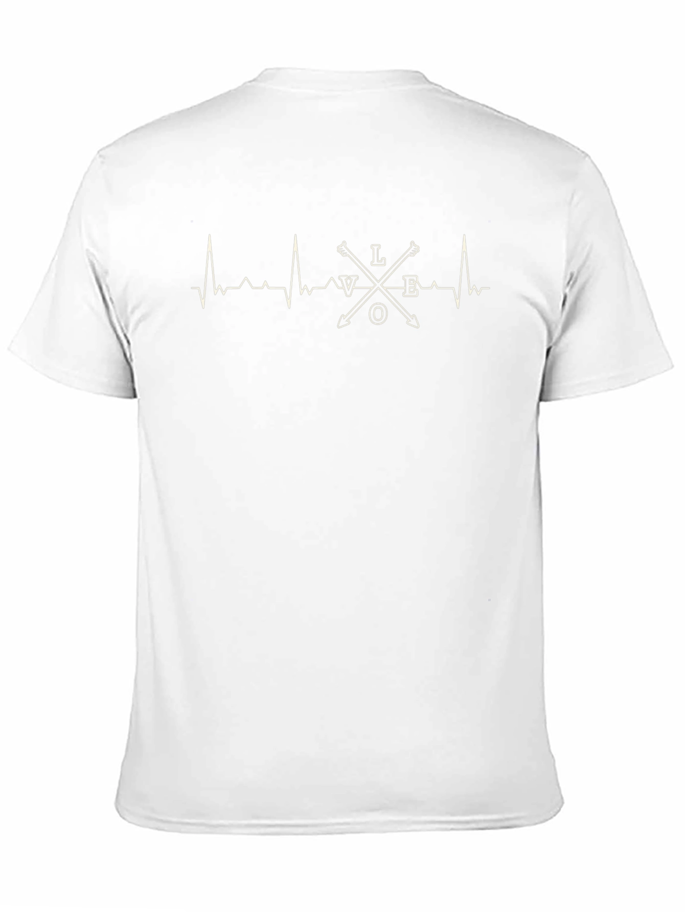 Love Heartbeat Arrow Graphic Tee