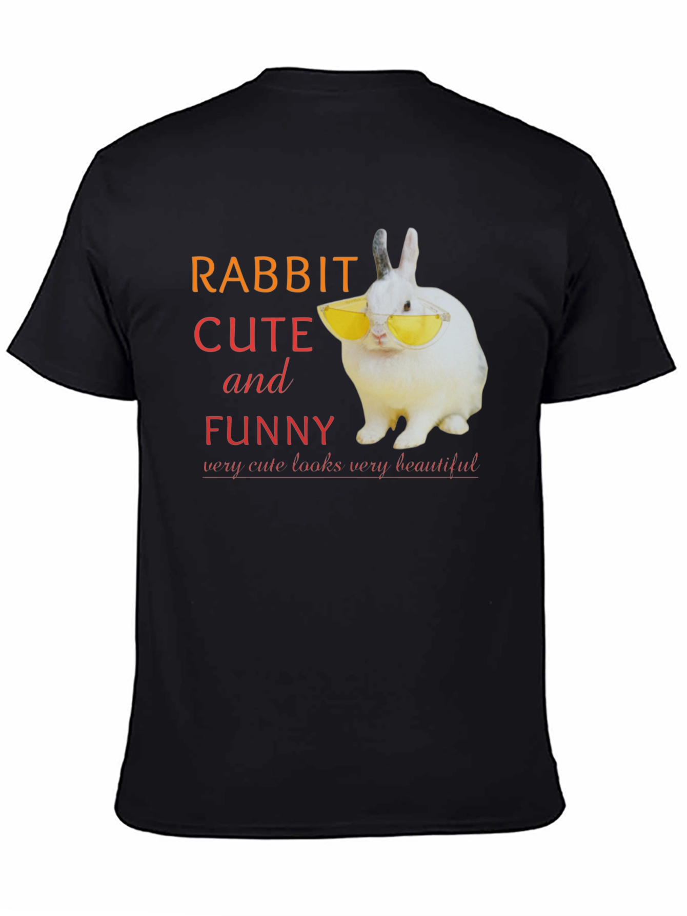 Rabbit Cute and Funny T-Shirt