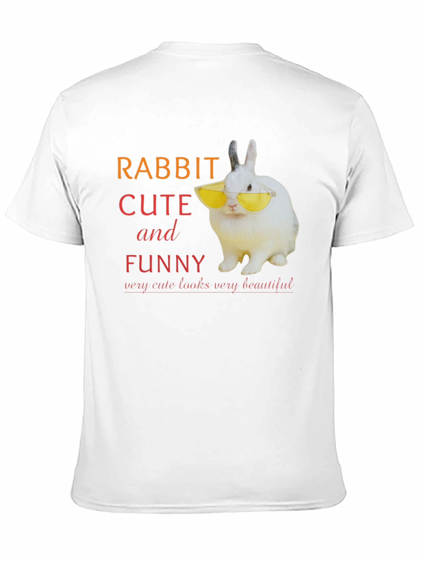 Rabbit Cute and Funny T-Shirt