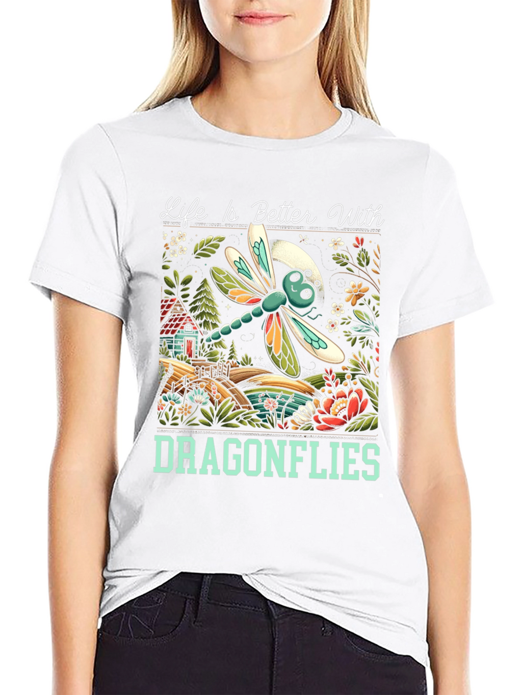 Life is Better With Dragonflies T-Shirt