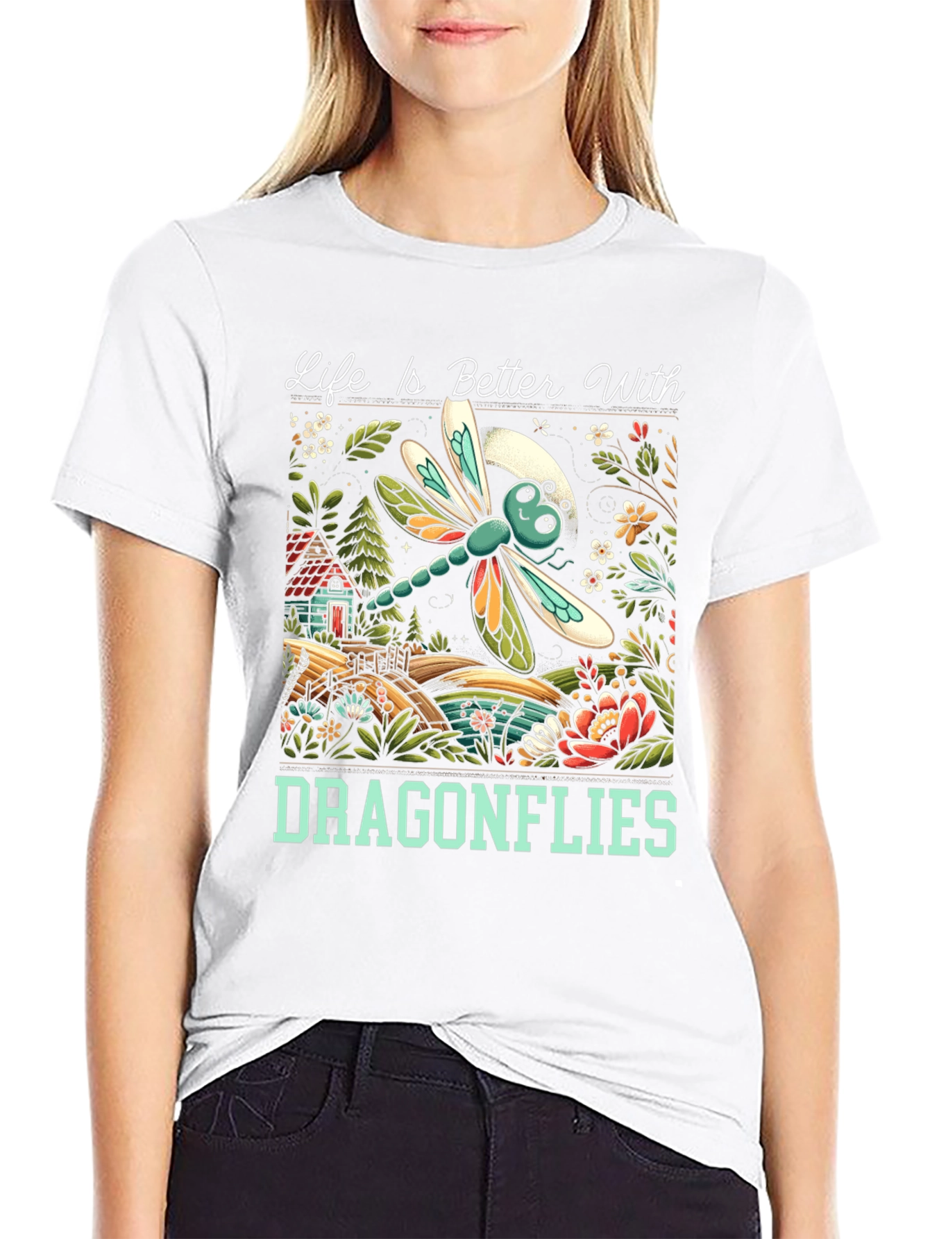 Life is Better With Dragonflies T-Shirt