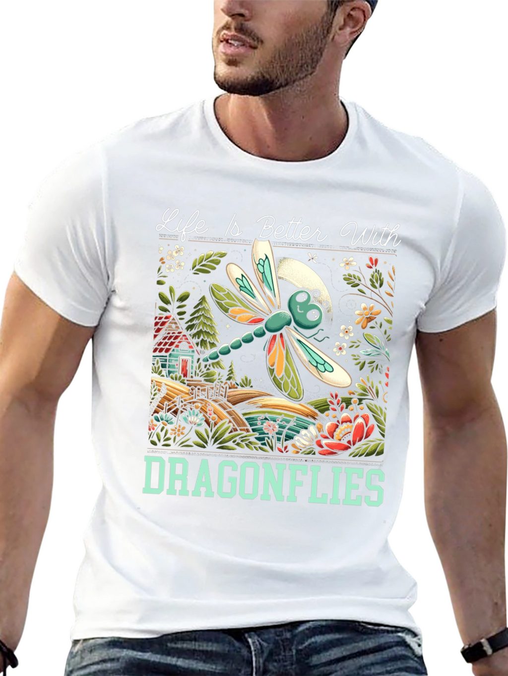 Life is Better With Dragonflies T-Shirt