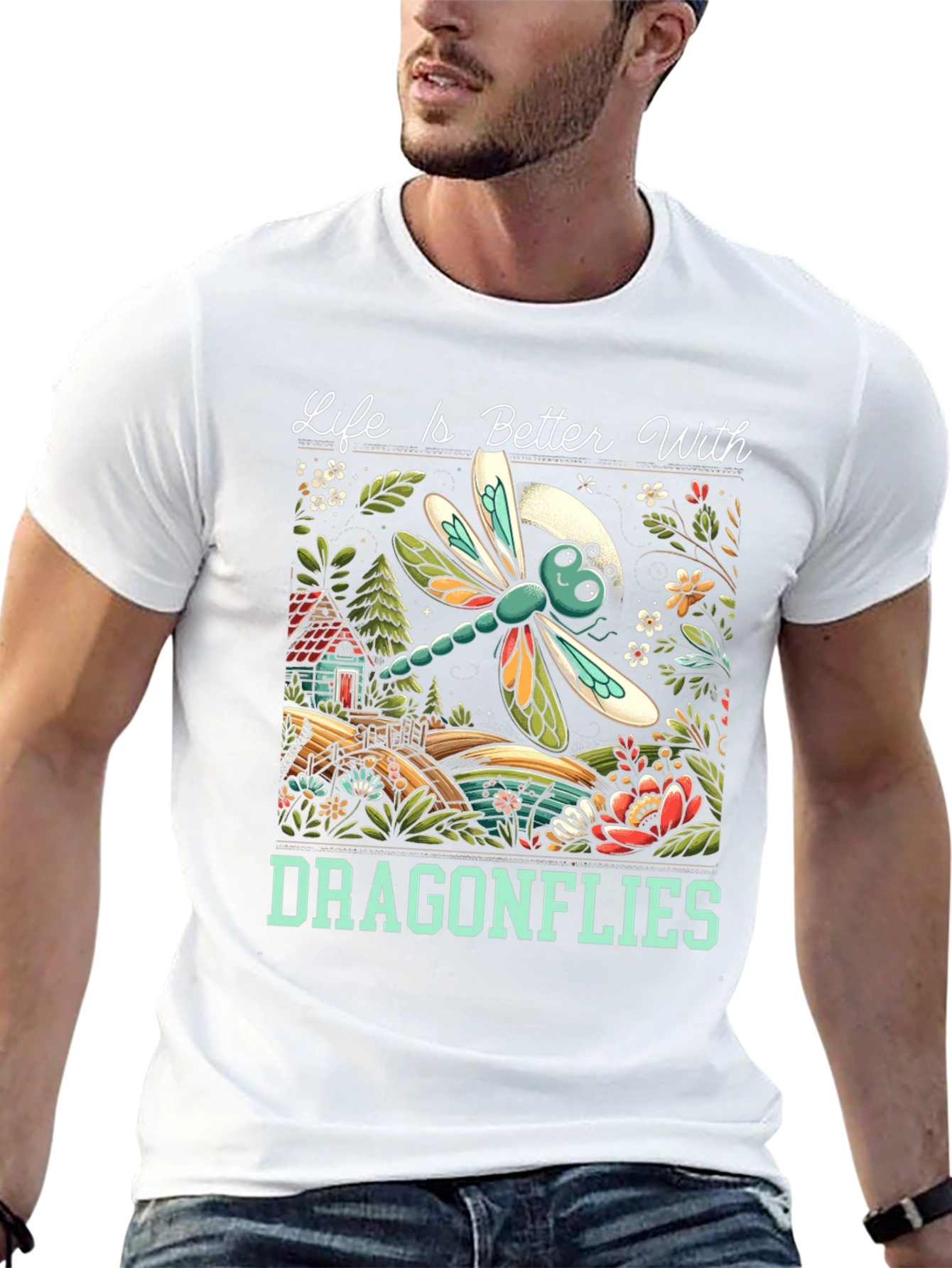 Life is Better With Dragonflies T-Shirt