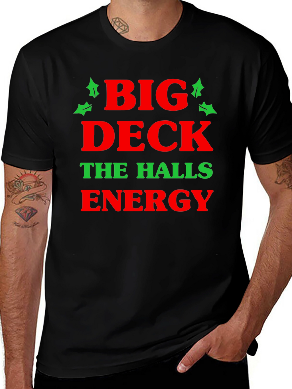 Big Deck The Halls Energy Graphic Tee
