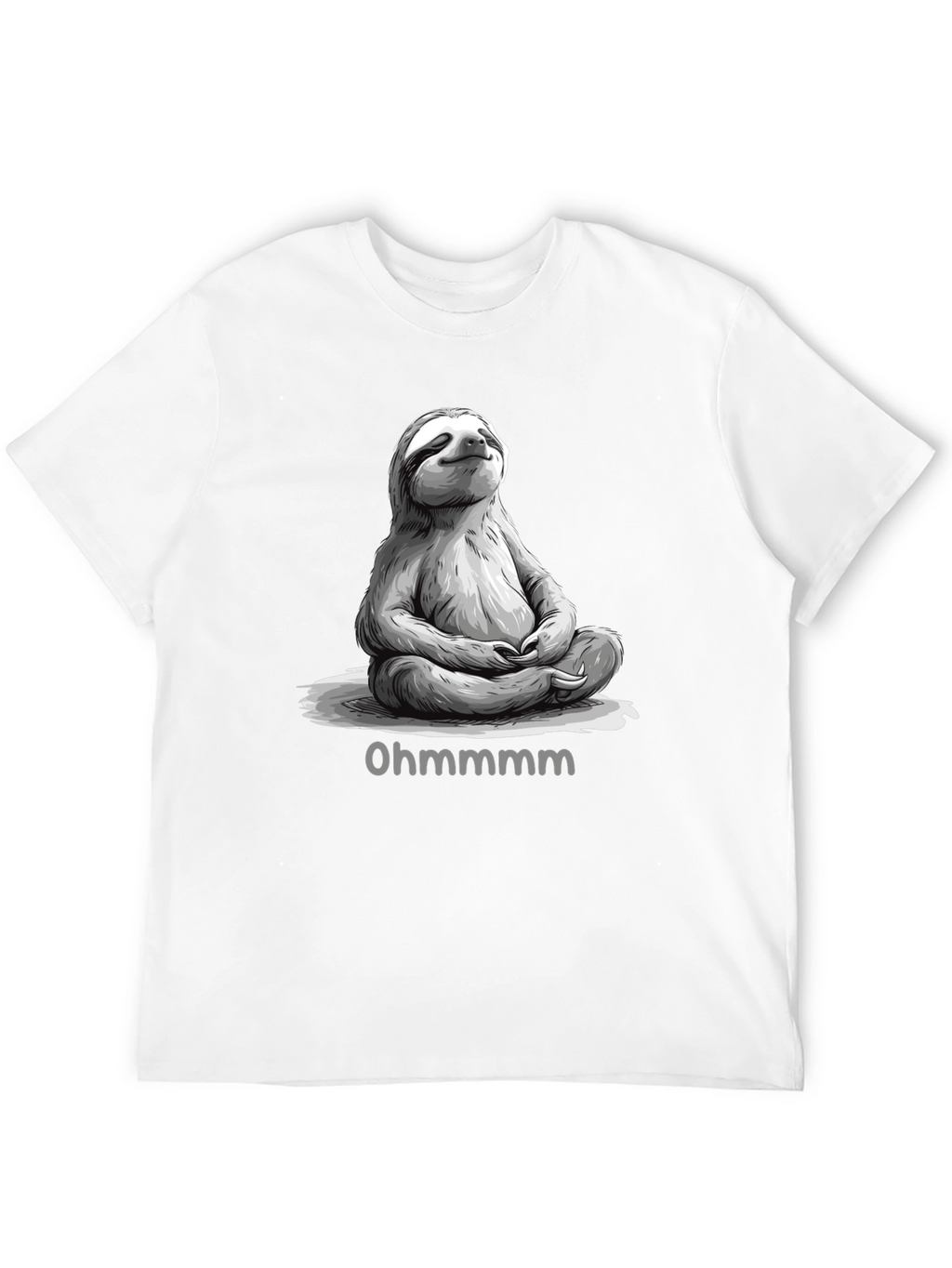 Meditating Sloth T-Shirt - Ohmmmmmm