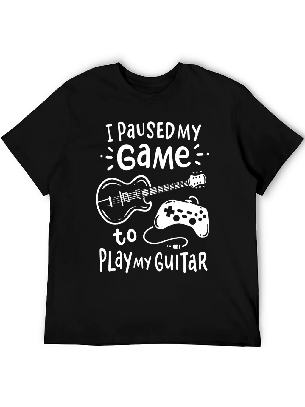 Funny Gamer Guitarist T-Shirt