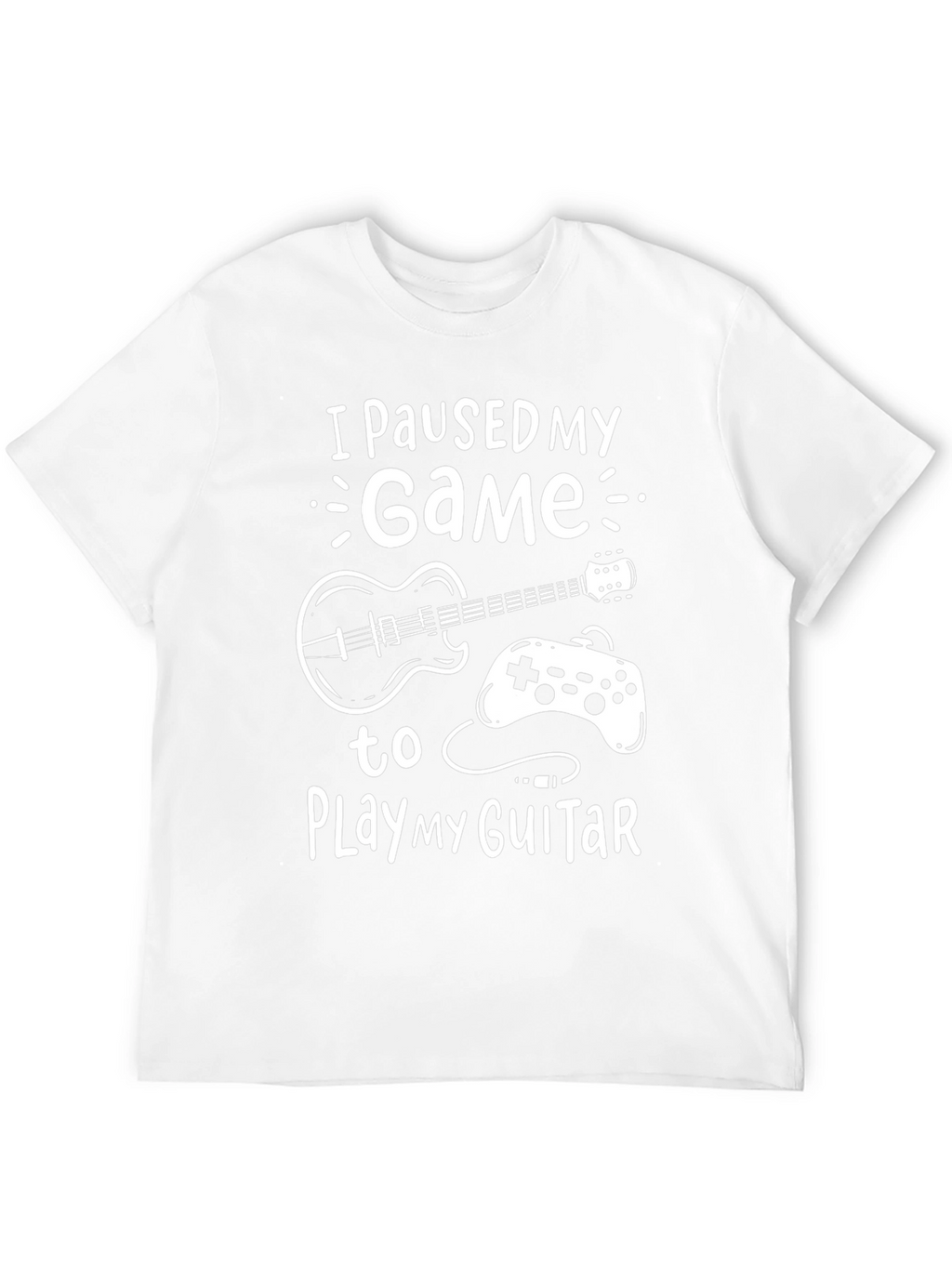 Funny Gamer Guitarist T-Shirt
