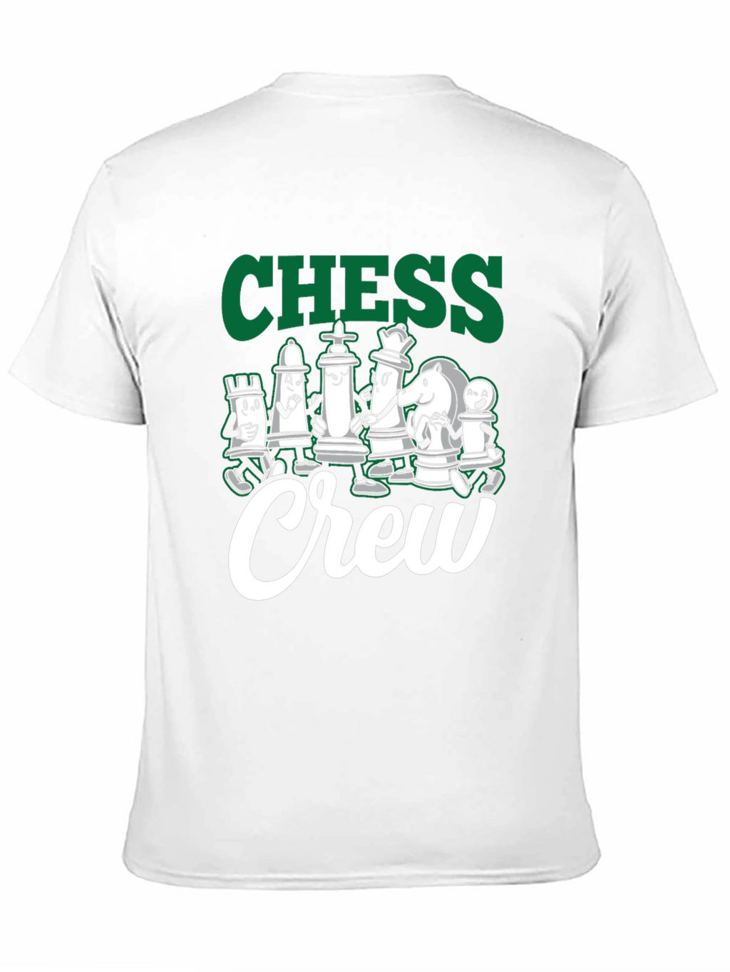 Chess Crew Graphic T-Shirt - Black Cotton Tee