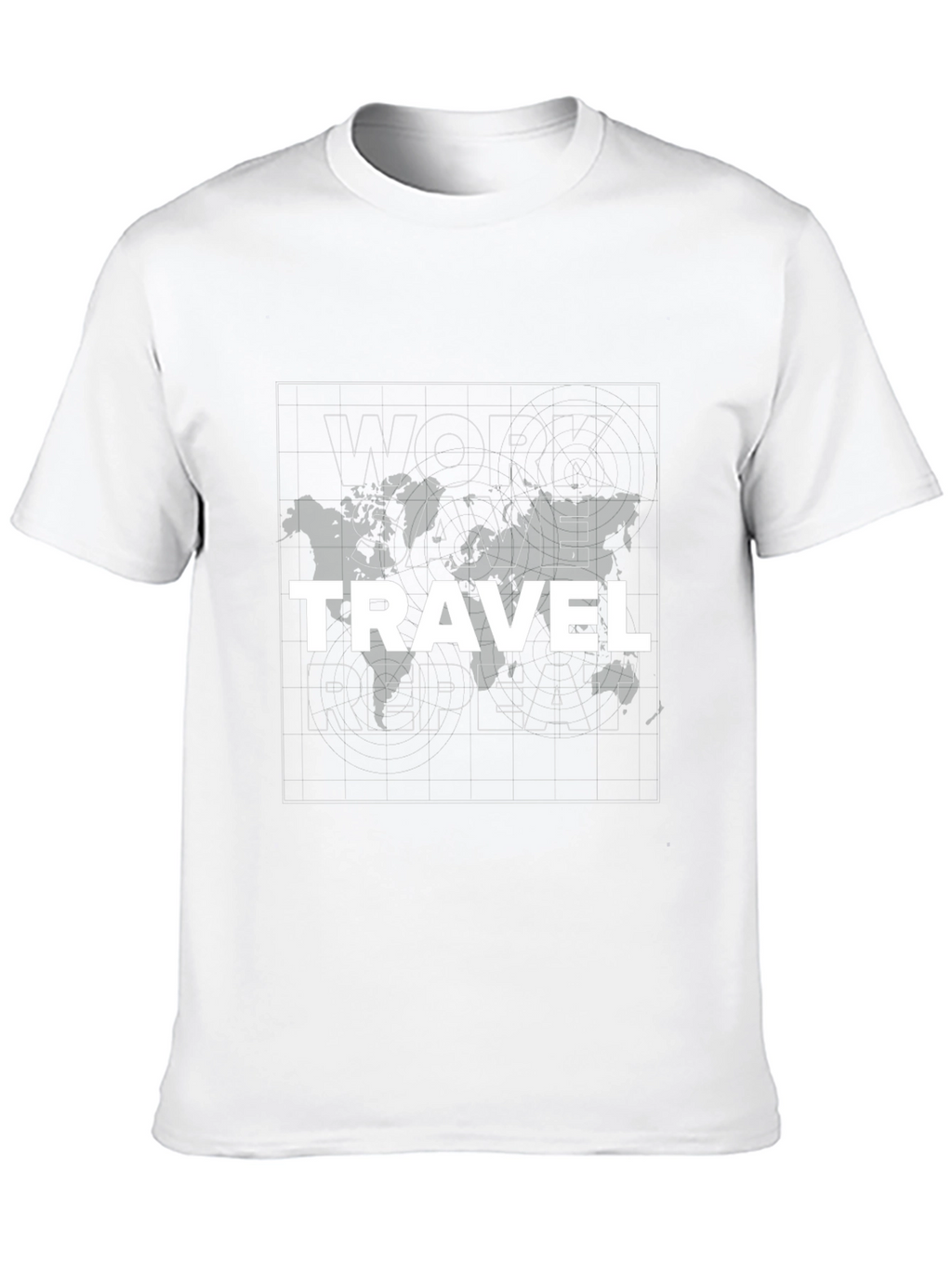 Work Save Travel Repeat Graphic Tee