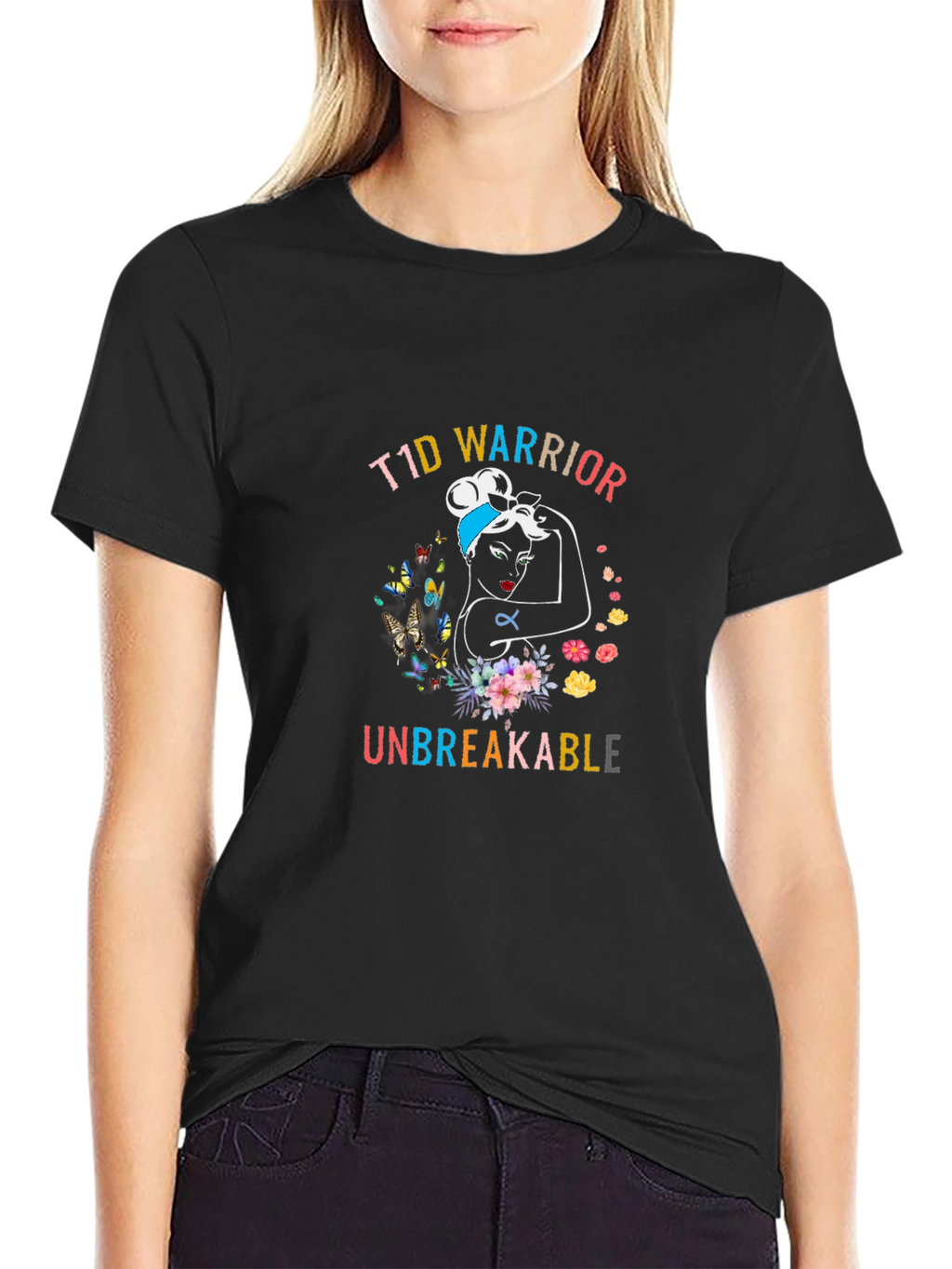 T1D Warrior Unbreakable Graphic Tee