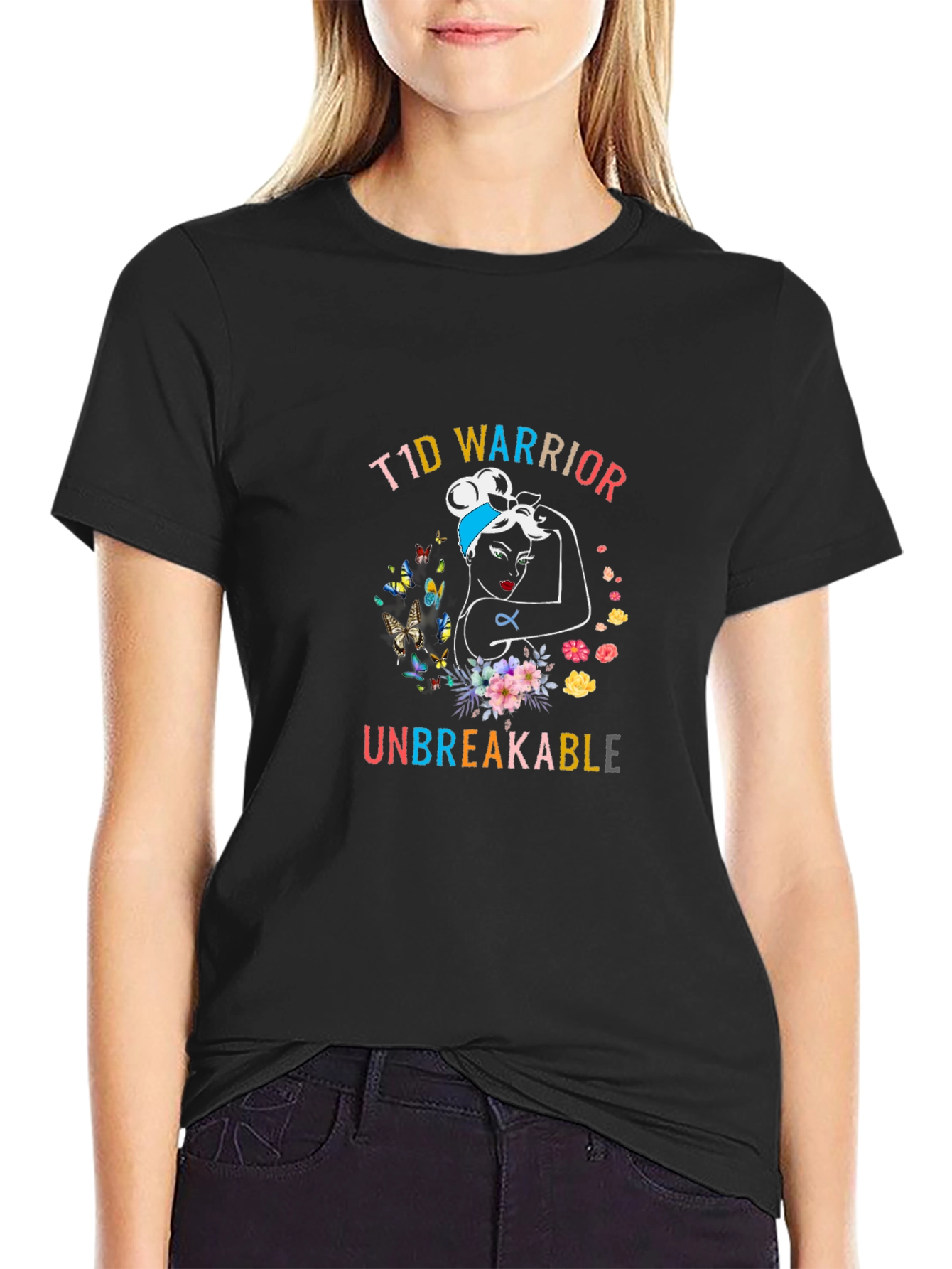 T1D Warrior Unbreakable Graphic Tee