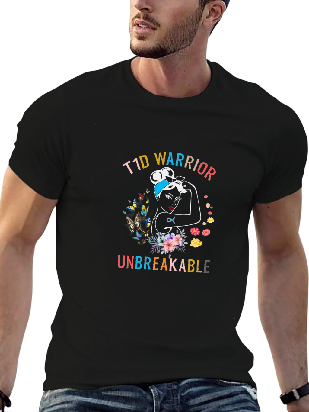 T1D Warrior Unbreakable Graphic Tee