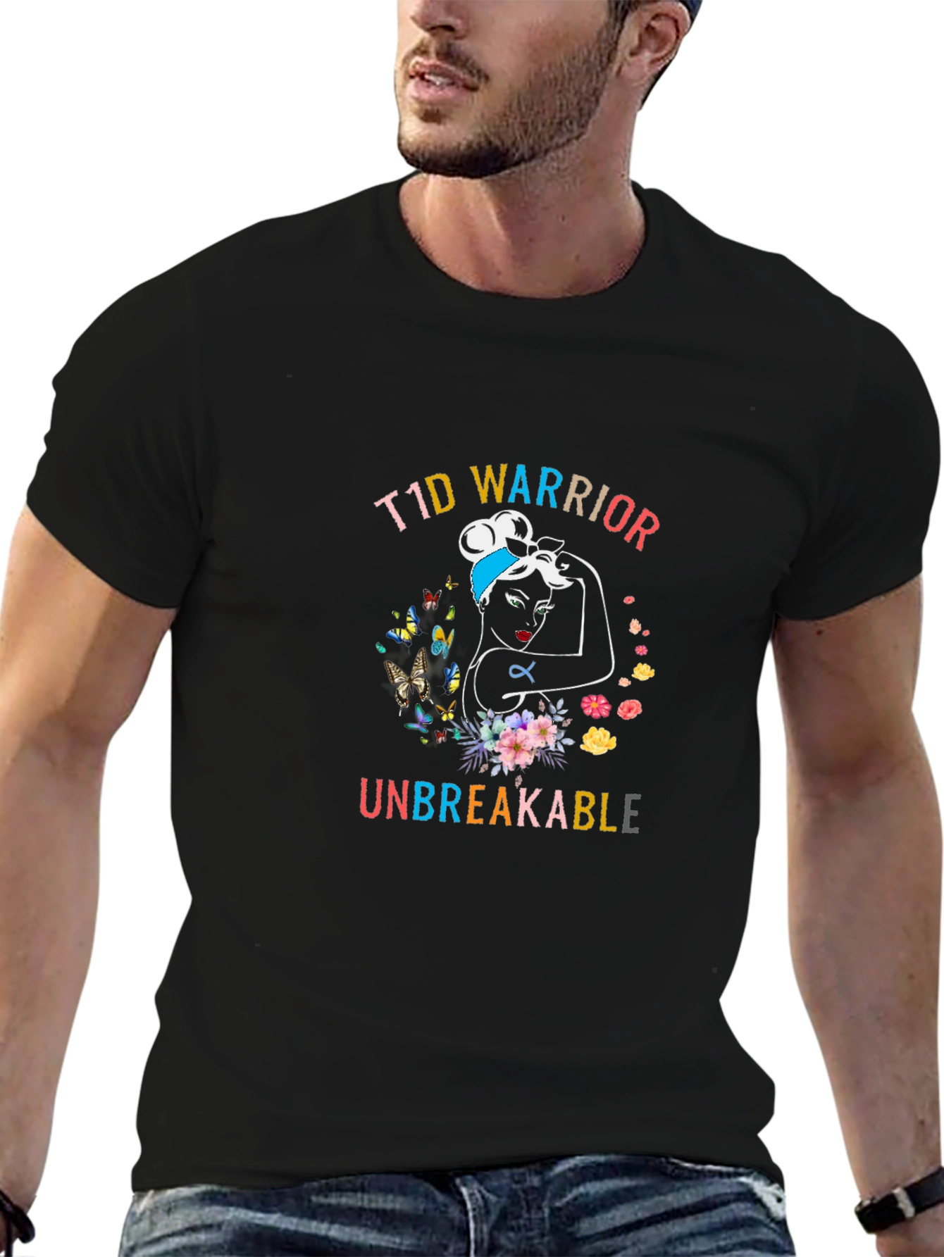 T1D Warrior Unbreakable Graphic Tee