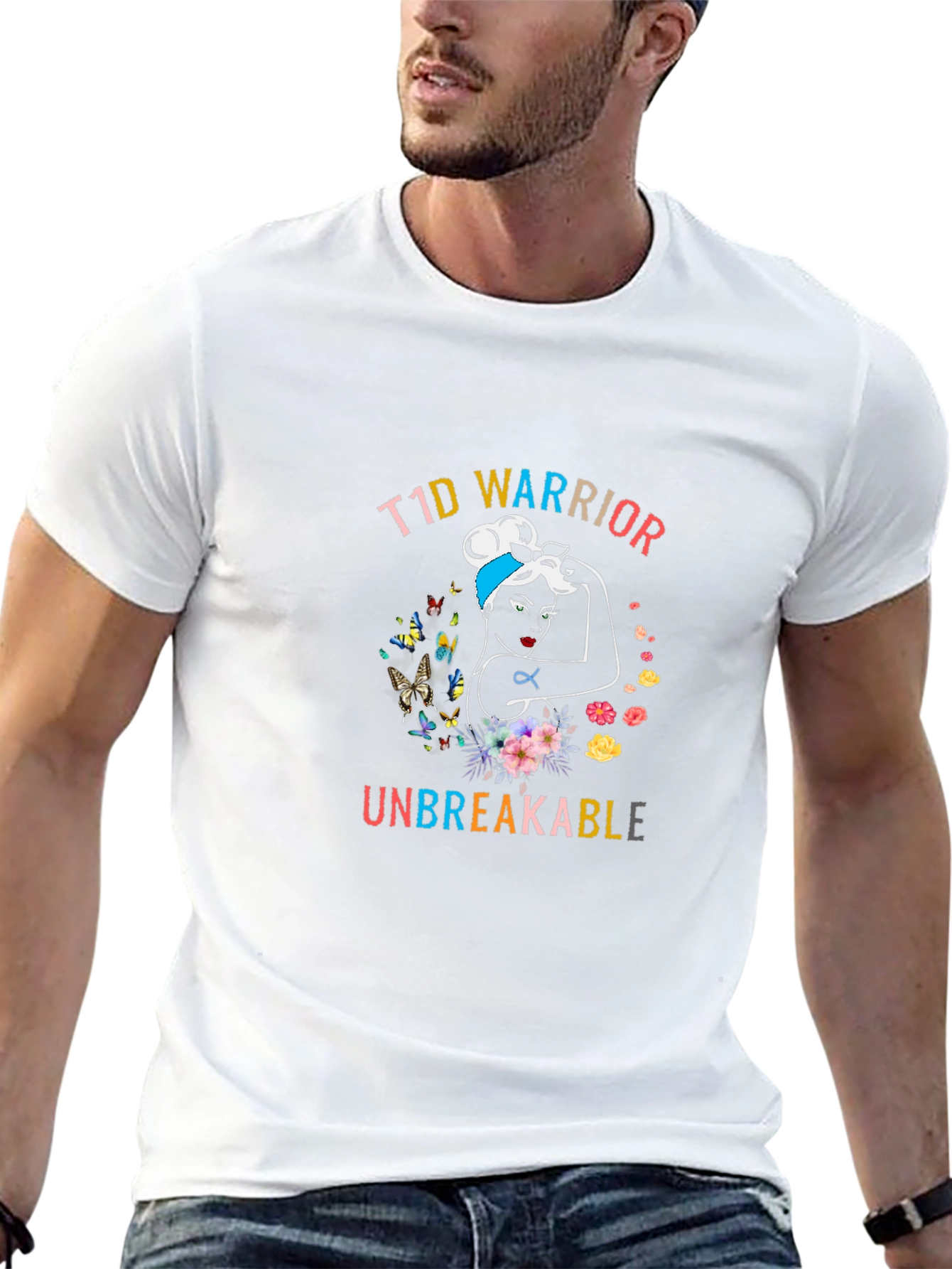 T1D Warrior Unbreakable Graphic Tee