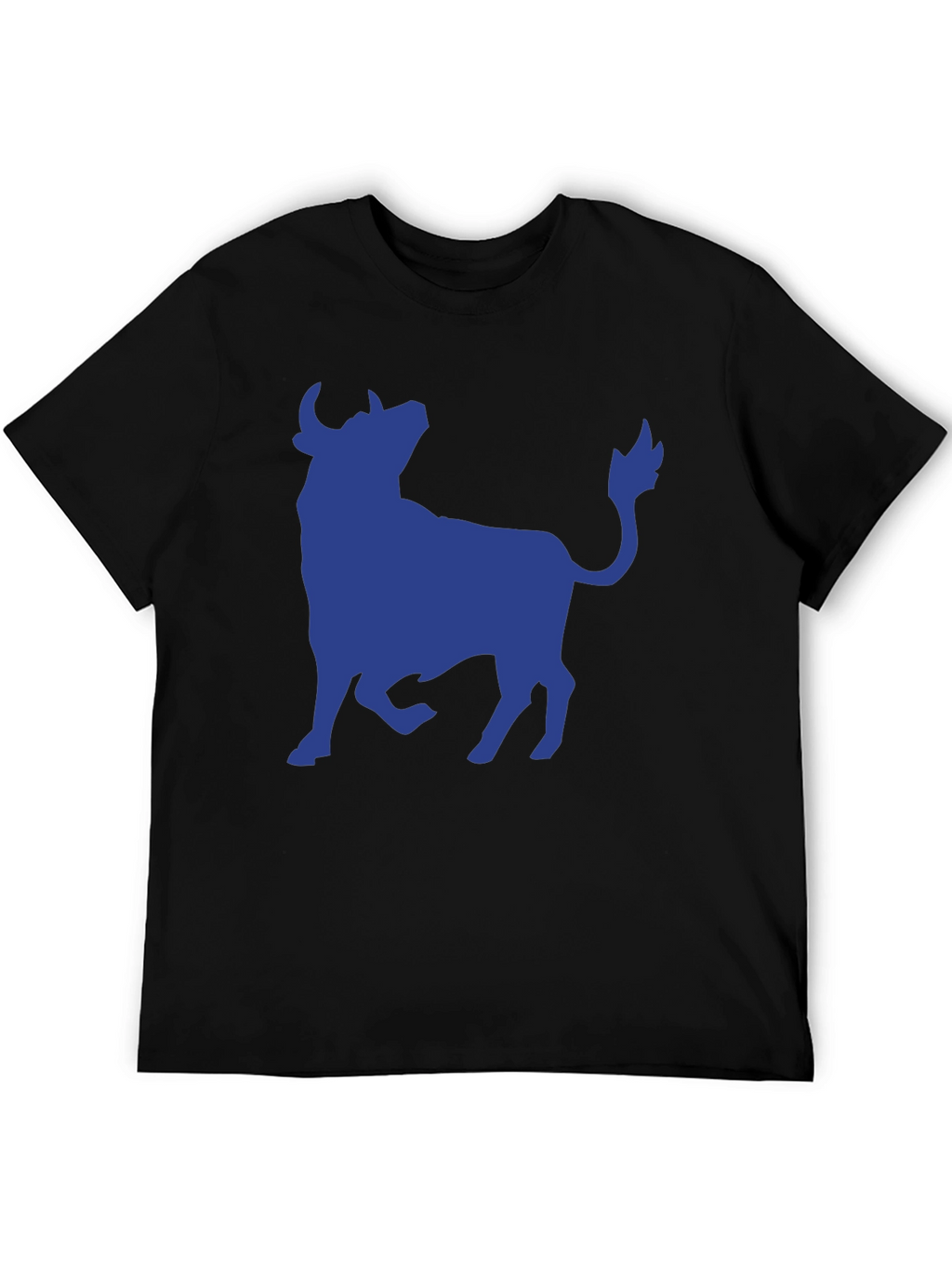 Blue Bull Graphic Tee - Mens Black T-Shirt