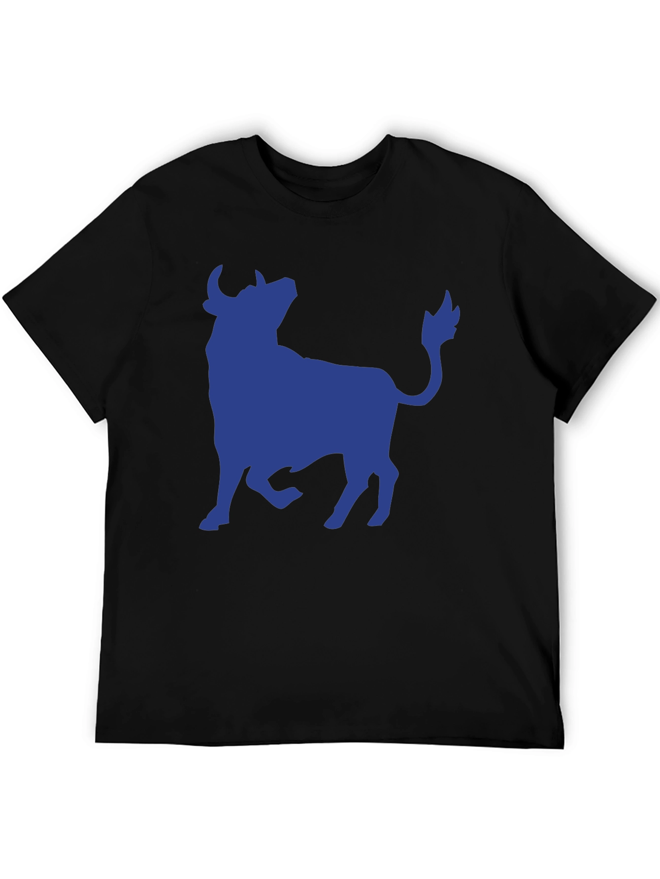 Blue Bull Graphic Tee - Mens Black T-Shirt