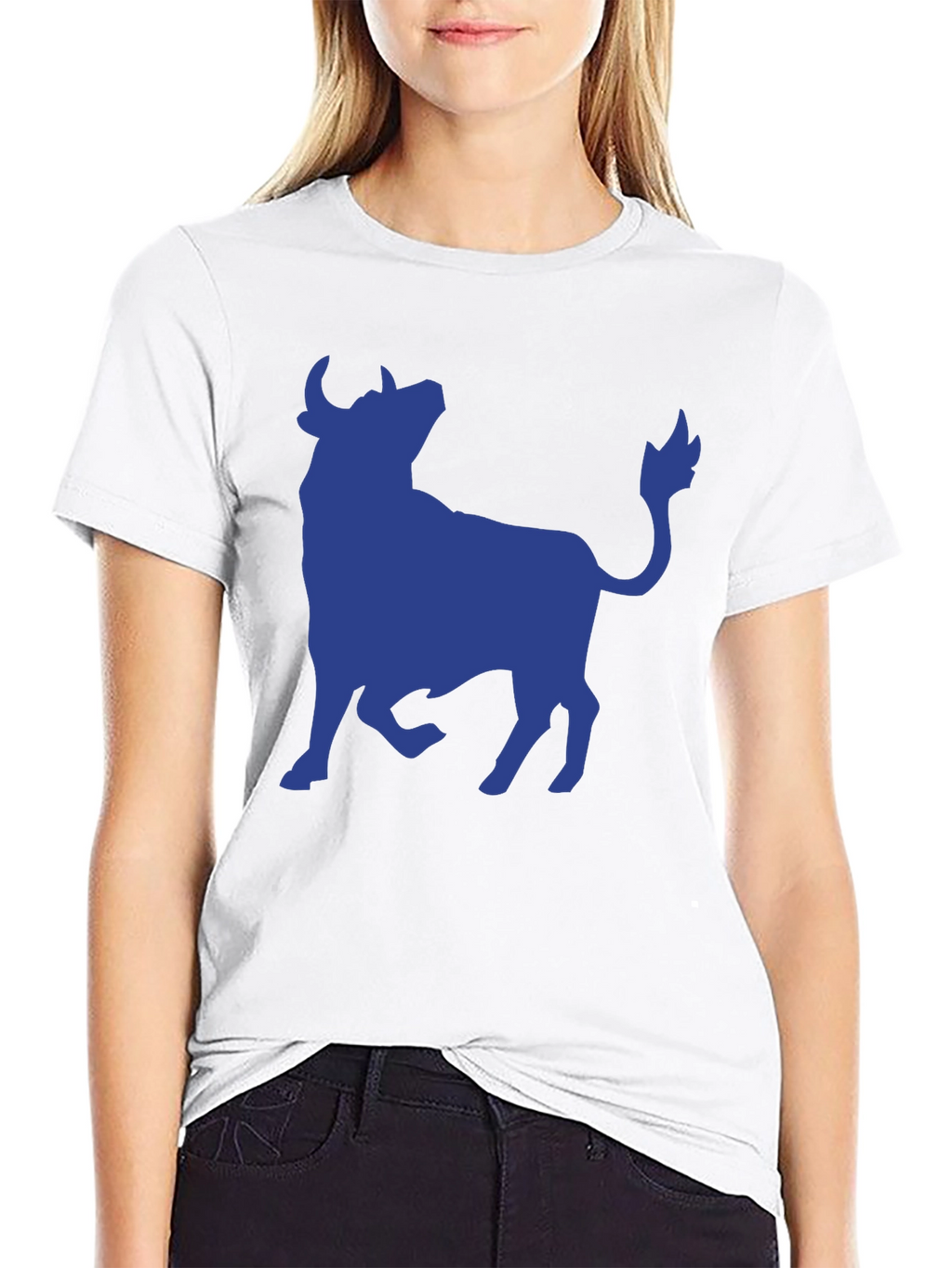 Blue Bull Graphic Tee - Mens Black T-Shirt