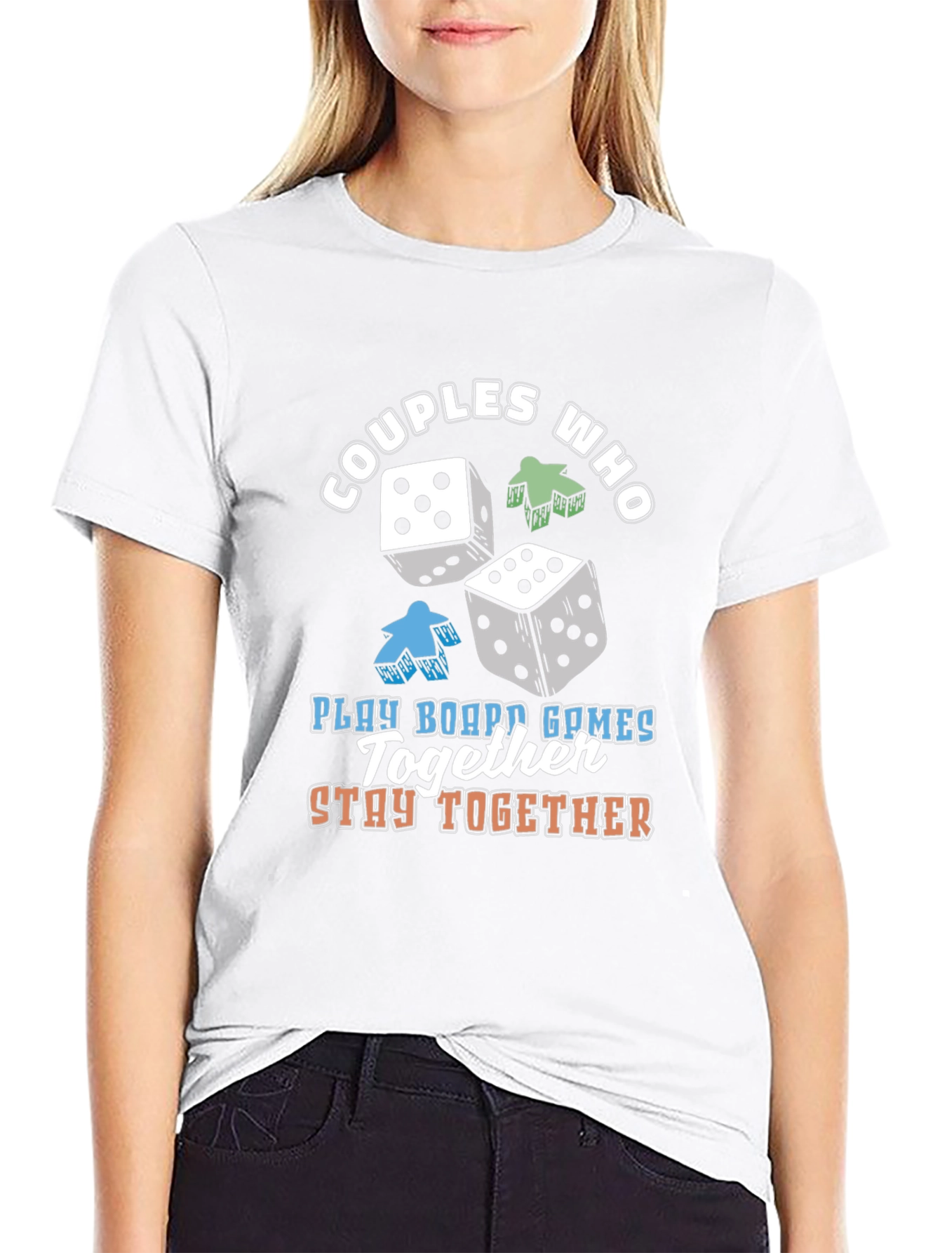 Couples Board Games T-Shirt - Matching Gift