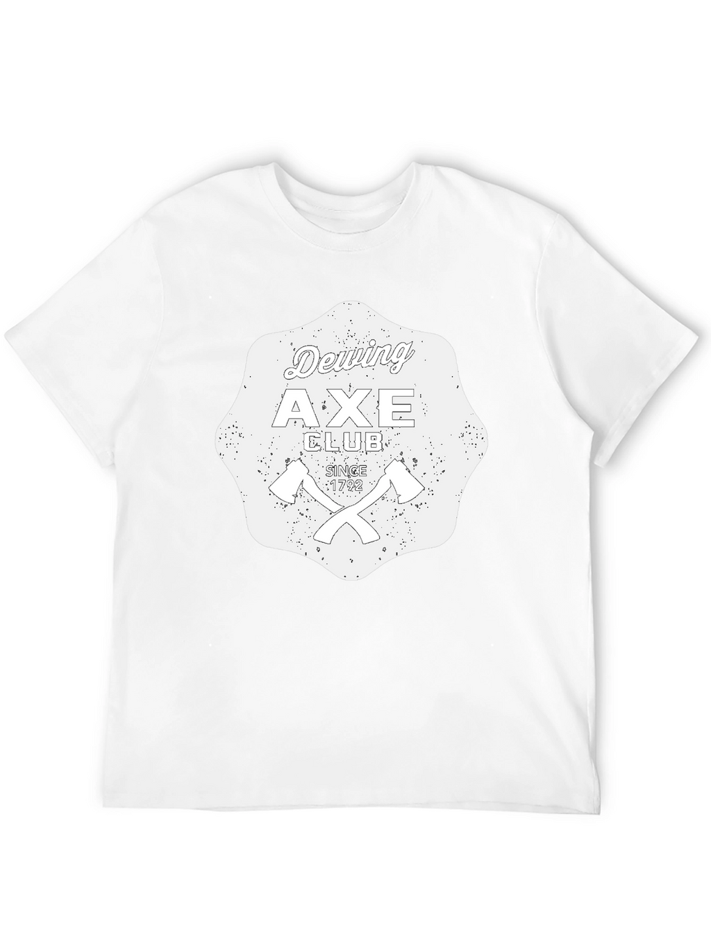 Dewing Axe Club Black Graphic T-Shirt