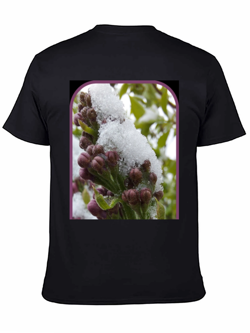 Lilac Bud Snow T-Shirt