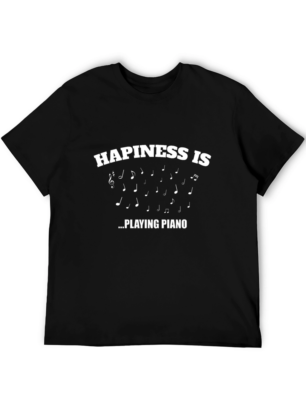 Happiness is Playing Piano T-Shirt