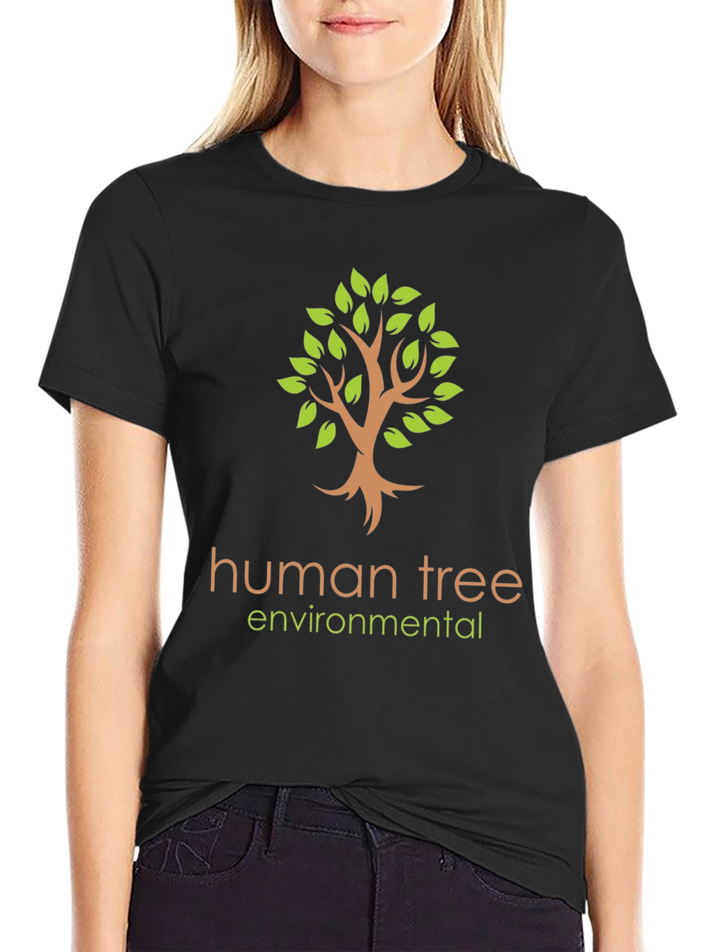 Human Tree Environmental Graphic Tee